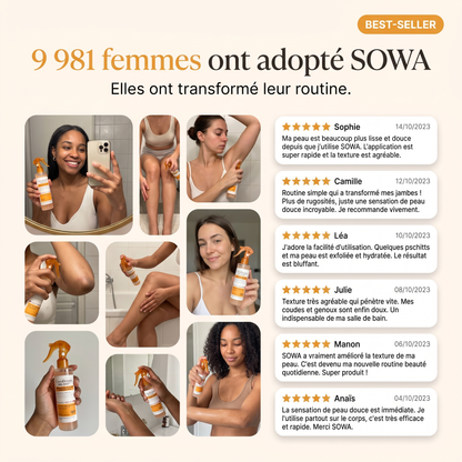 Sowa — Révélez une peau plus lisse, plus lumineuse et visiblement plus uniforme.
